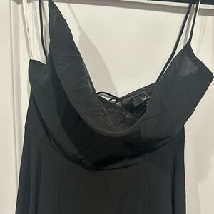 Lulu's Black Maxi Dress